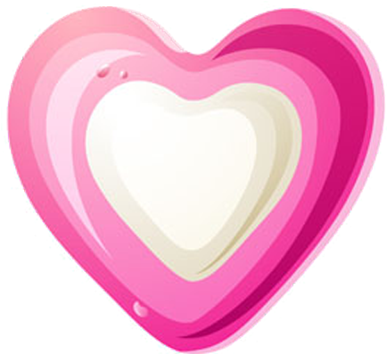 Rock Candy Sugar Candy - Heart (800x900)