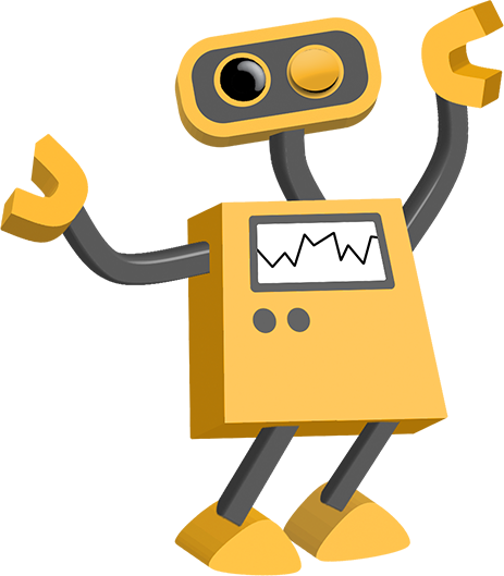 Winking Bot - Robot (463x529)