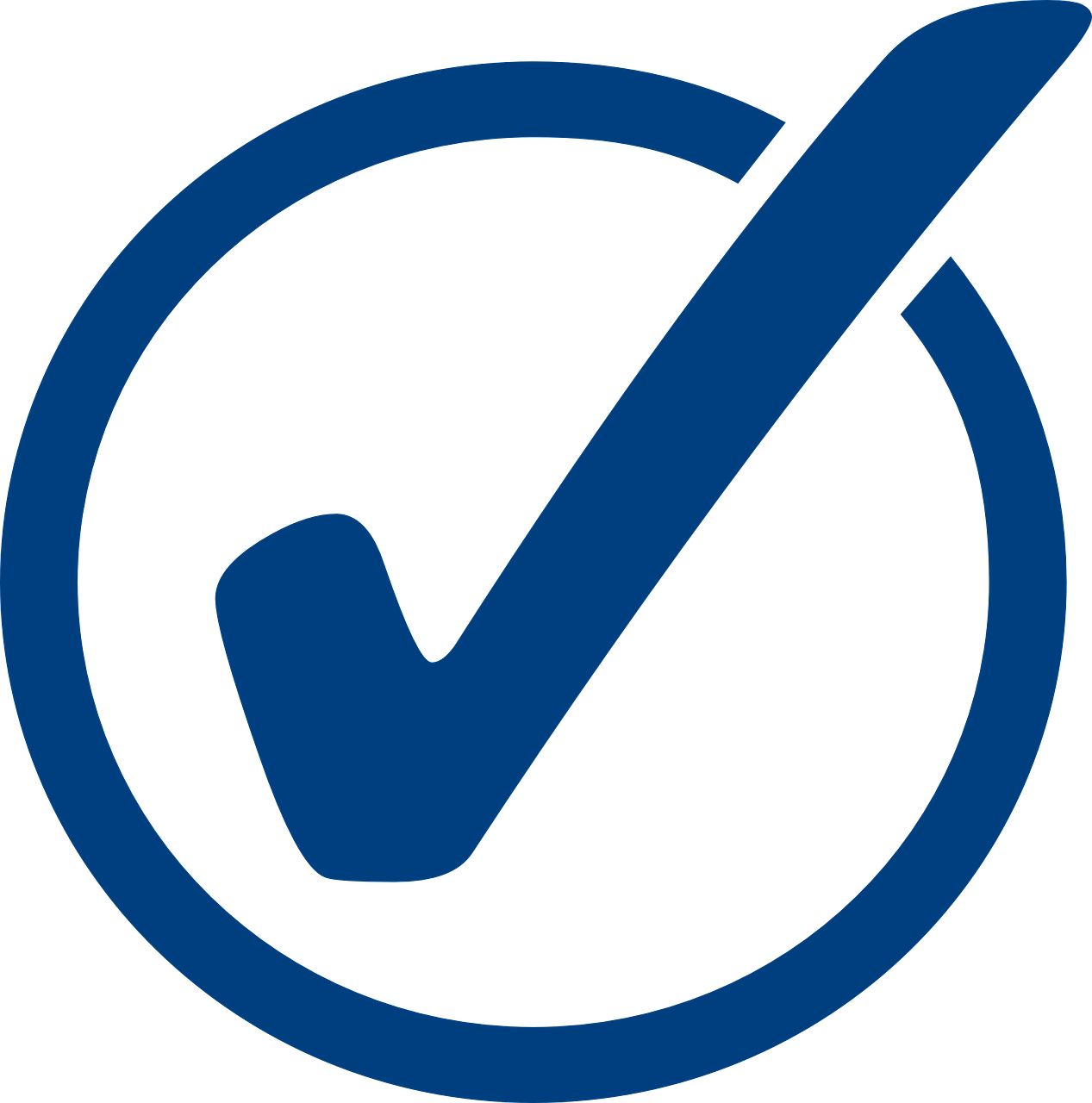Check Mark Clip Art (1267x1280)