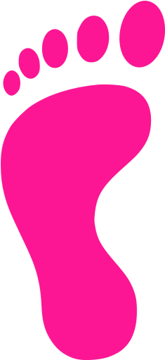 Footprint Pink (512x512)