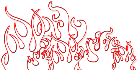 Flame, Fire, Abstract, Heat, Burn - Flame (480x340)