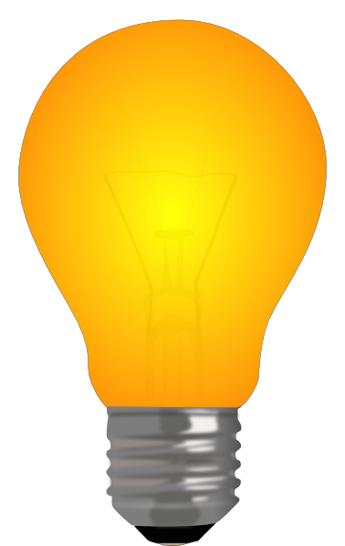Light Bulb Clip Art (378x597)