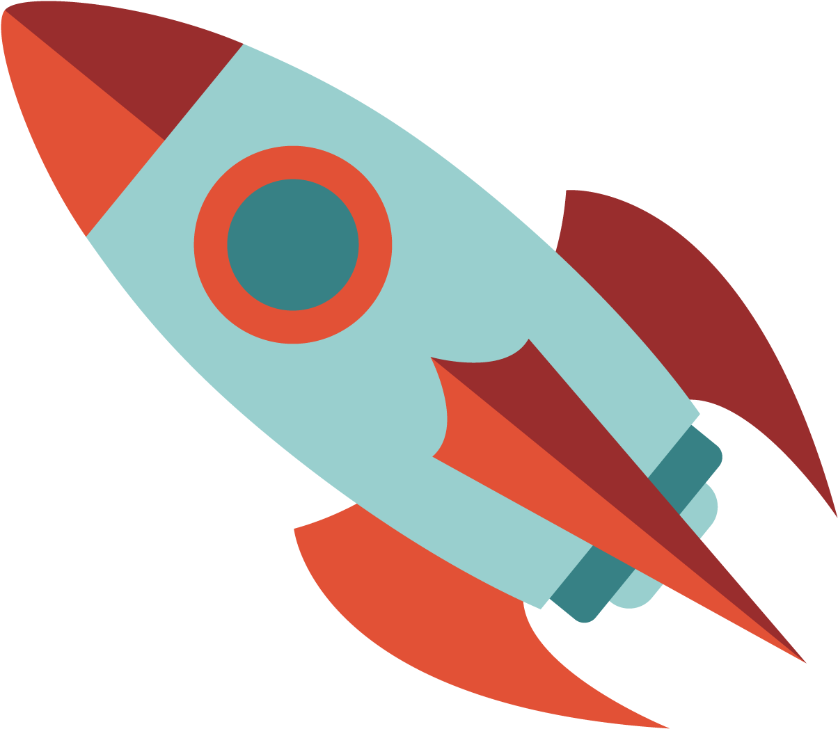 Rocket - Red Rocket - Ракета Вектор Png (1500x1500)