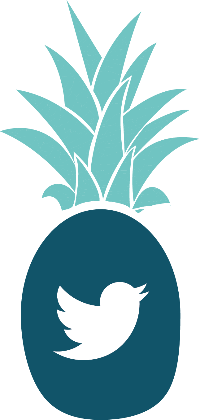 Pineapple Black And White Vector (646x1356)