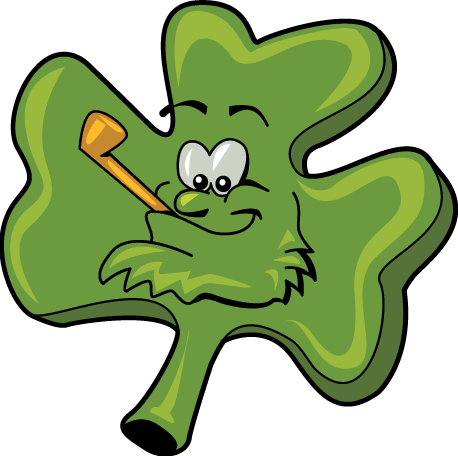 Download St - 4 Leaf Clover Animated (458x456)