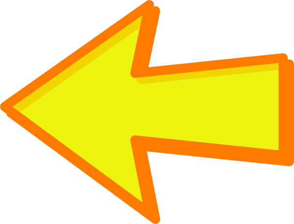 Left Arrow Yellow Png (600x457)