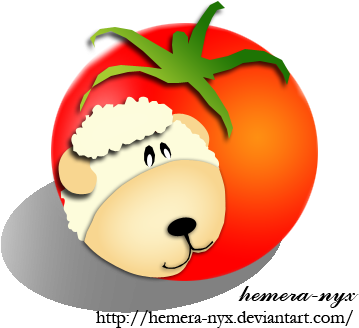 Tomato Icon By Hemera-nyx - Cartoon (363x356)