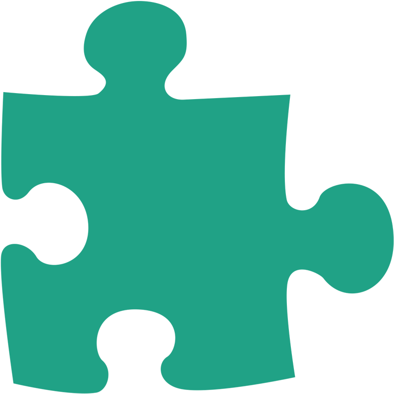 Green Puzzle - Puzzle Piece (800x800)