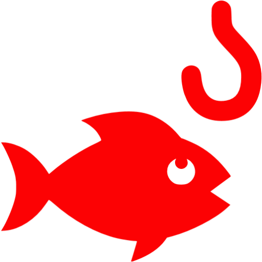 Fishing Icon Black (512x512)