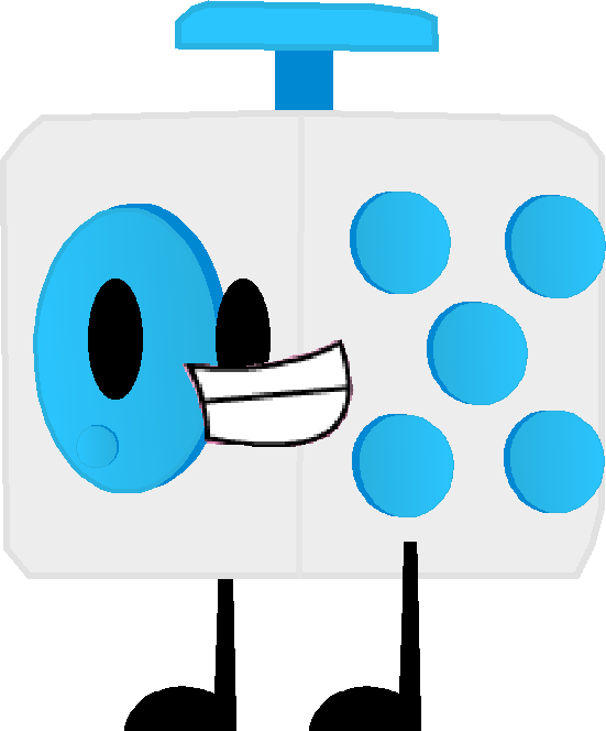 Fidget Cube - Fidget Bfdi (551x664)