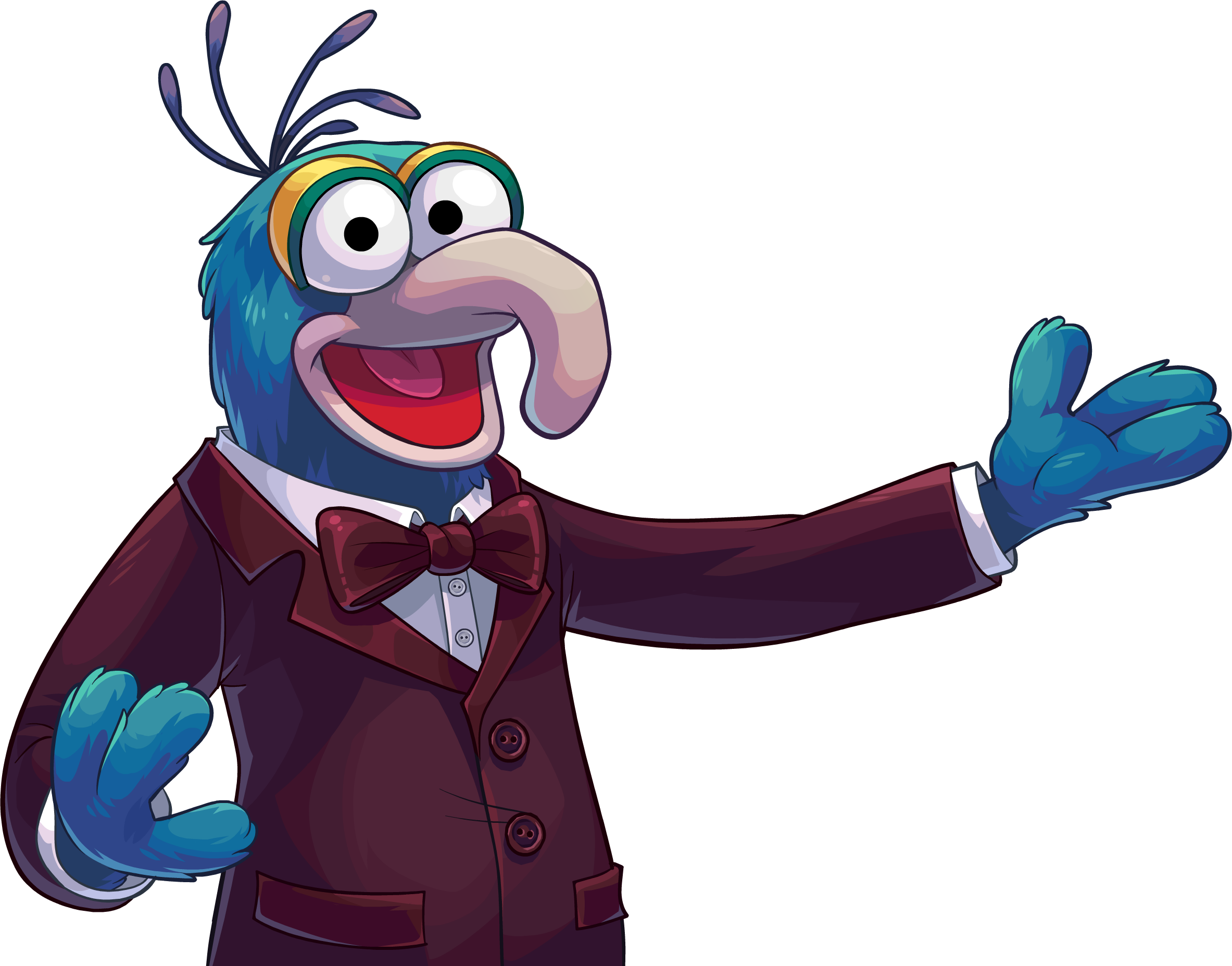 Gonzo Png (2366x1855)