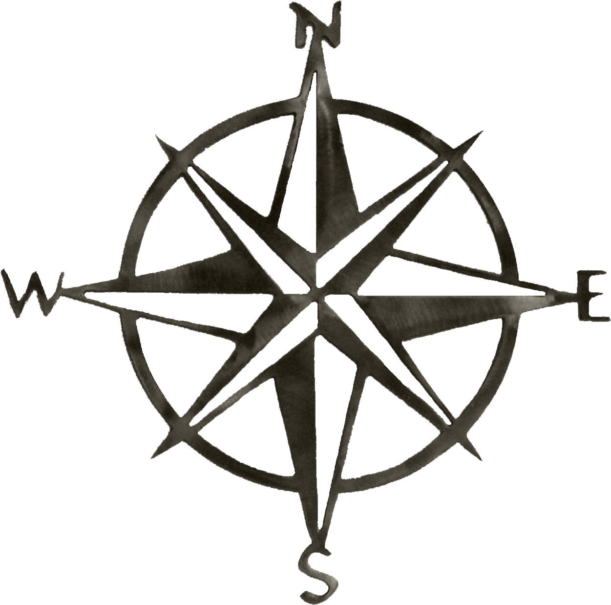 Adventureitis - Compass Rose Clip Art (1298x1358)