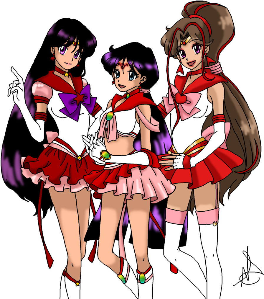Tree Three Generations 3 Generations Tree Service Specializes - Sailor Moon (1024x1017)
