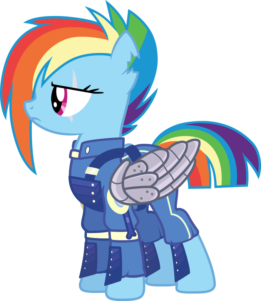 Zolarketh's Armor - Rainbow Dash Crystal War (888x1024)