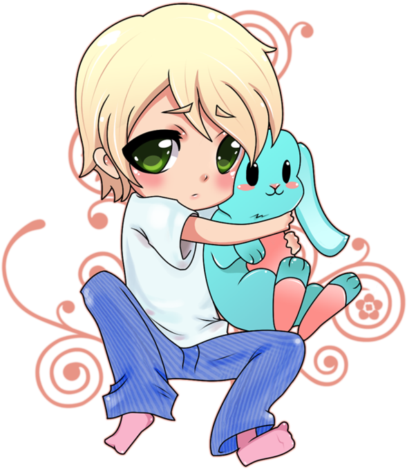 Scared Chibi By Sugarpixels - Cartoon (600x776)