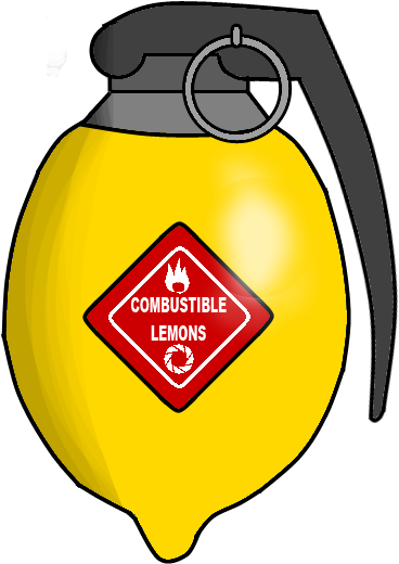 Combustible Lemon By Pseudospeed - Combustible Lemon (394x546)