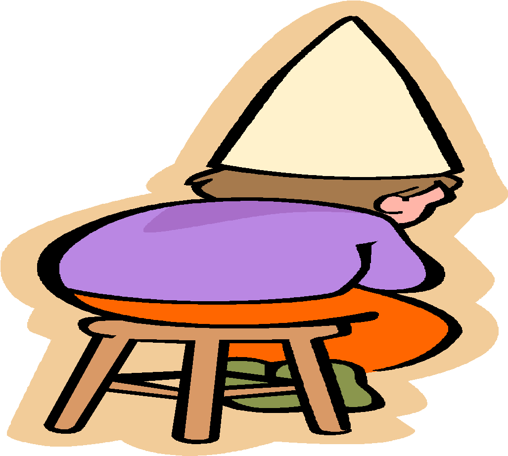 Dunce Cap Clipart (1064x939)