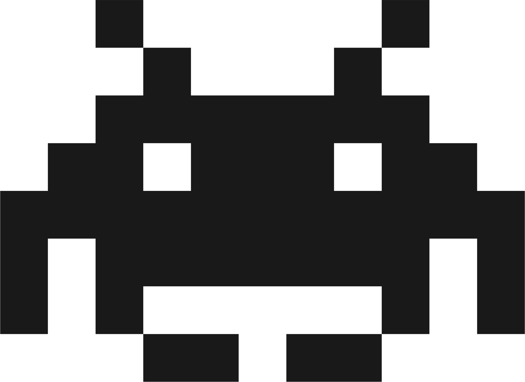 Big Image - Black And White Pixel (2064x1501)