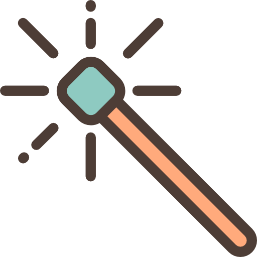 Magic Wand Free Edit Tools Icons - Vector Graphics (512x512)