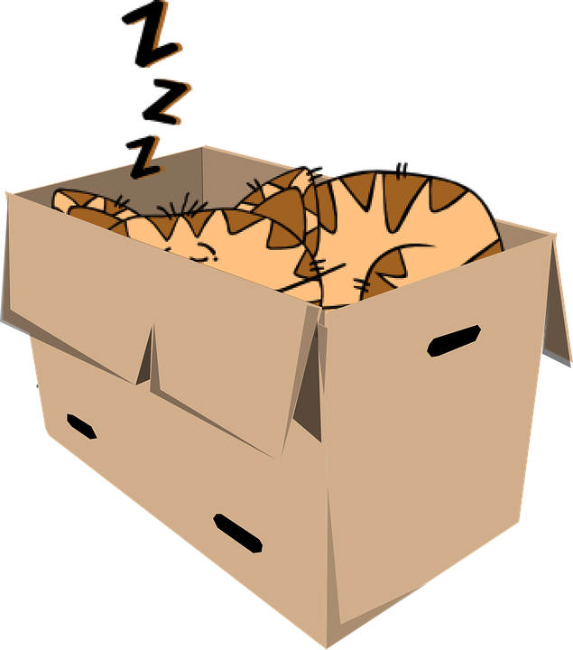 Free Vector Graphic - Cartoon Cat (635x720)