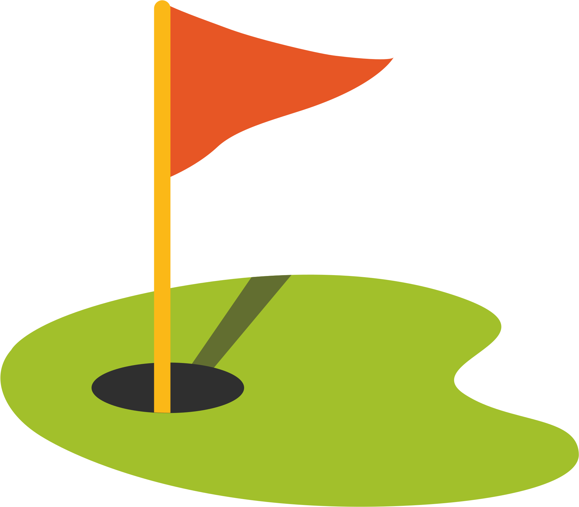 Open - Golf Flag In Hole (2000x2000)