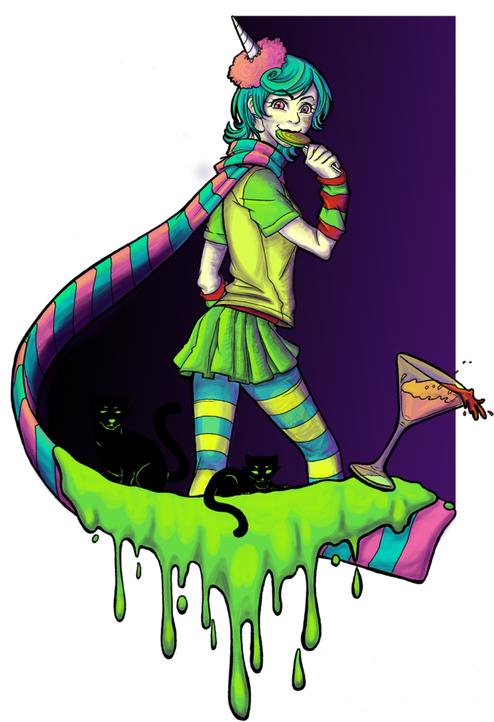Trickster Roxy - Illustration (719x1110)