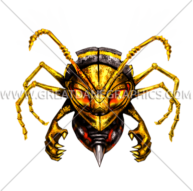 Hovering Hornet - Art (385x382)