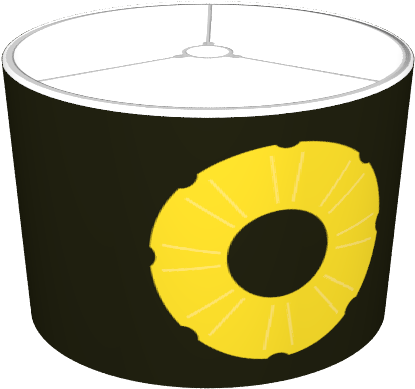 Pineapple Slice - Circle (674x516)