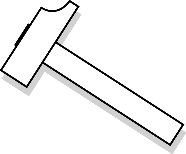 Marteau Clipart (600x495)
