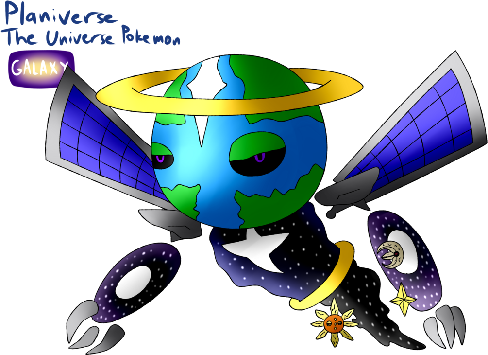 Pokemon In Space - Pokémon (1024x768)