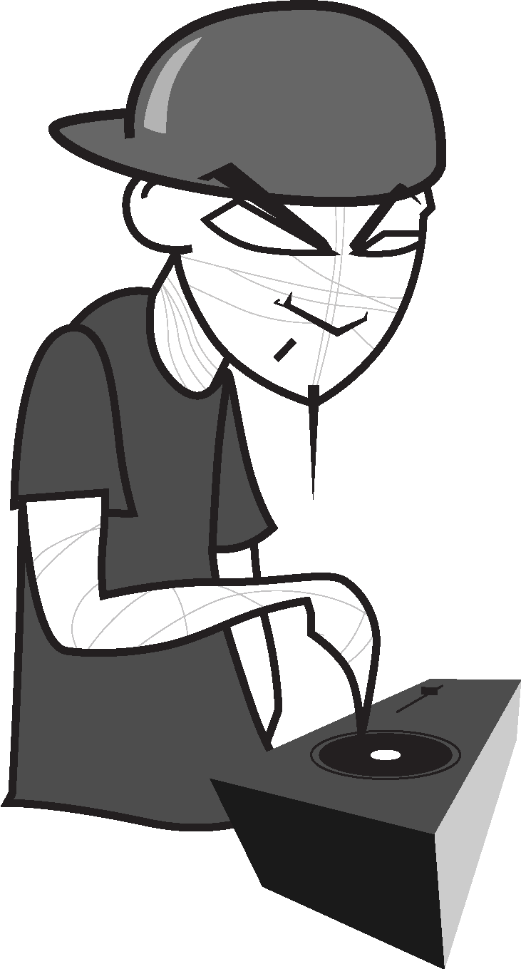 Dj-vectors - Cartoon (731x1359)