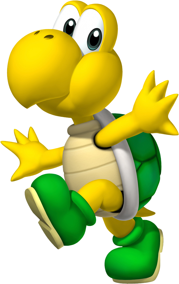 The Word "koopa" - Koopa Troopa (815x1208)
