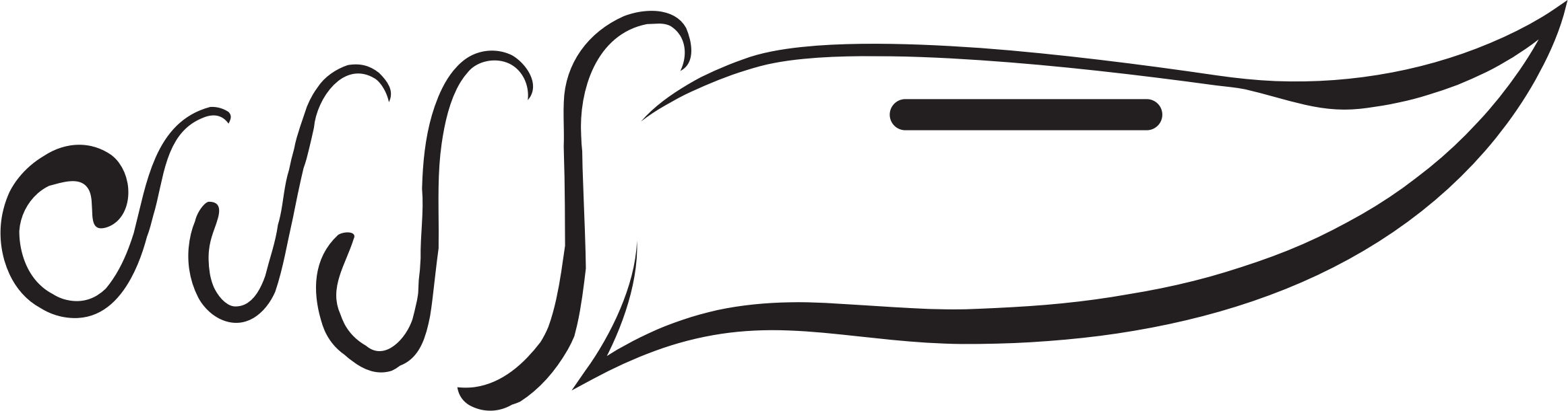 Knife - Vector Graphics (2327x611)