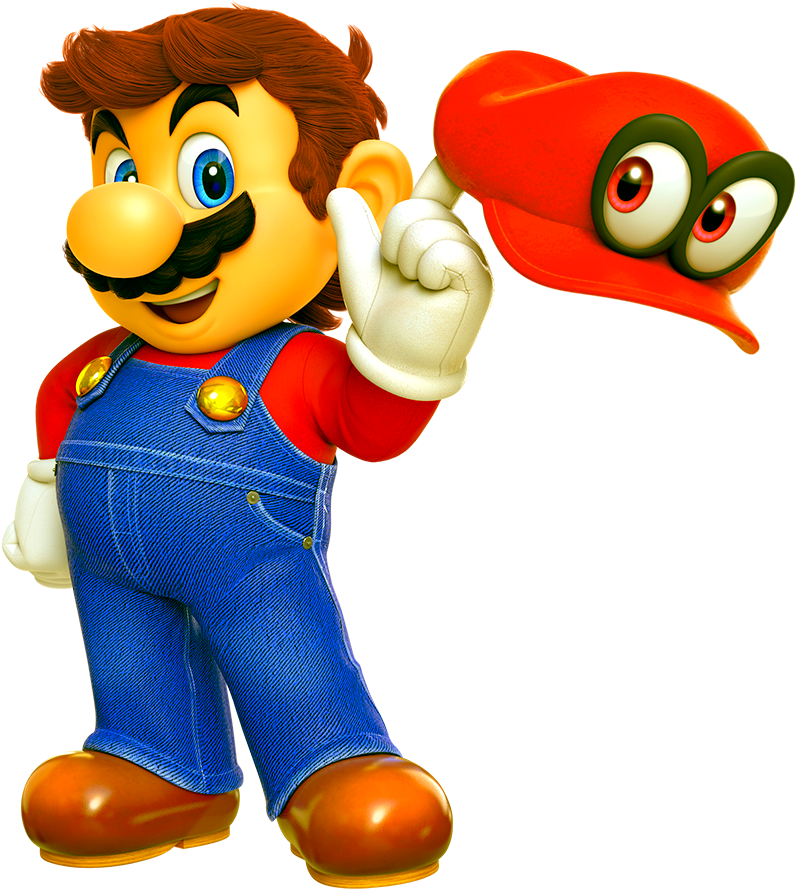 Super Mario Odyssey Mario (797x1313)