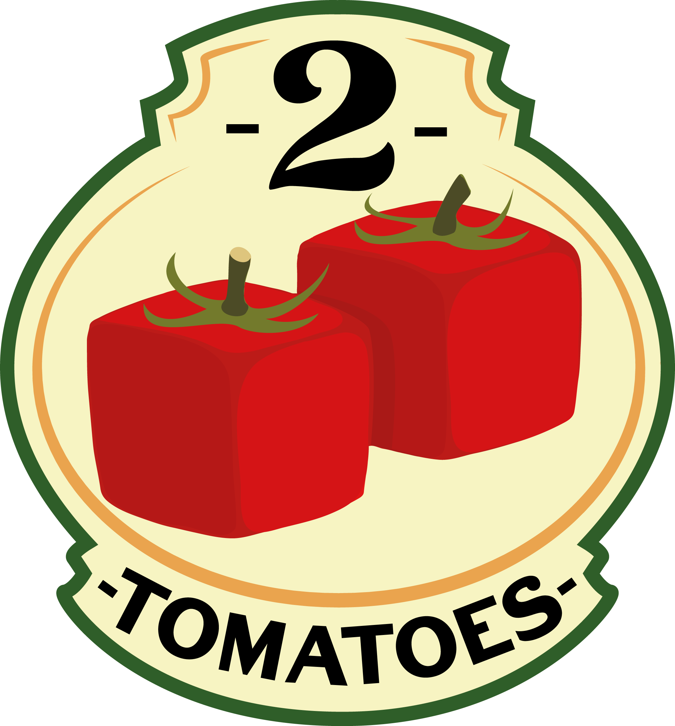 In A Hard - 2tomatoes Logo (2159x2321)