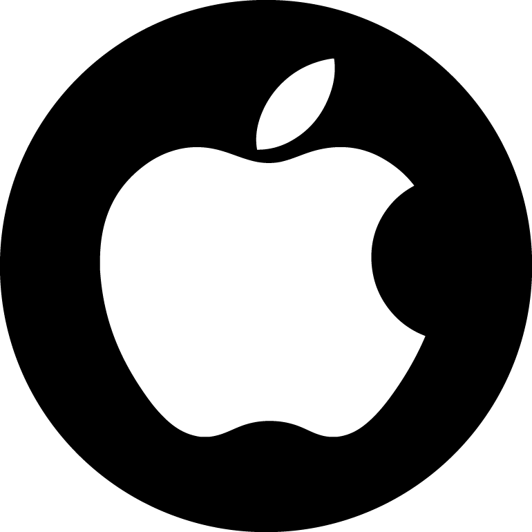 Transparent Background Apple Logo (770x770)