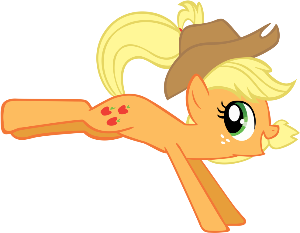 Applejack Bucking - Applejack Bucking (1000x798)
