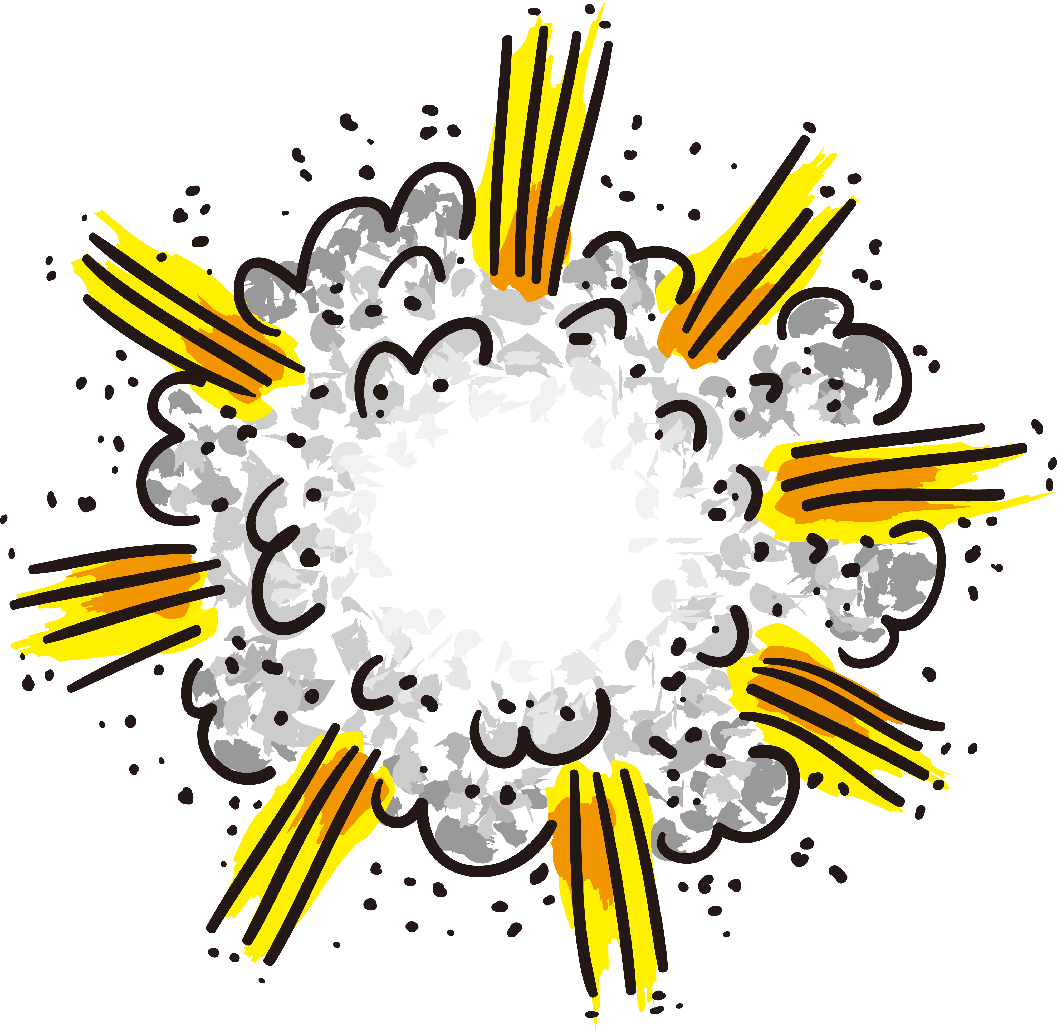 Explosion Clip Art - Explosion Clip Art (4012x3912)