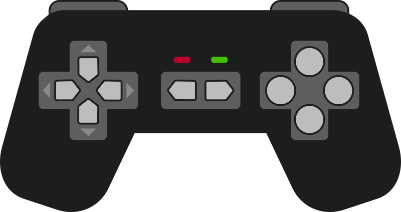 Medium Image - Game Controller Clip Art Png (800x423)