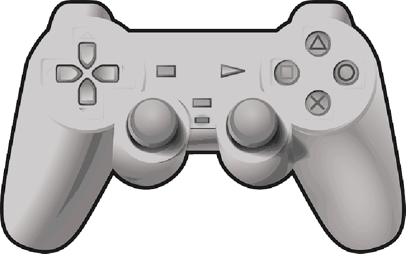 Game Controller, Joystick, Controller, Video Games - Joystick Clipart (800x501)
