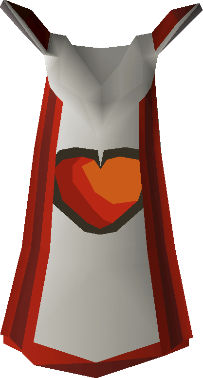 Hitpoints Cape - Runescape Hp Cape (417x777)