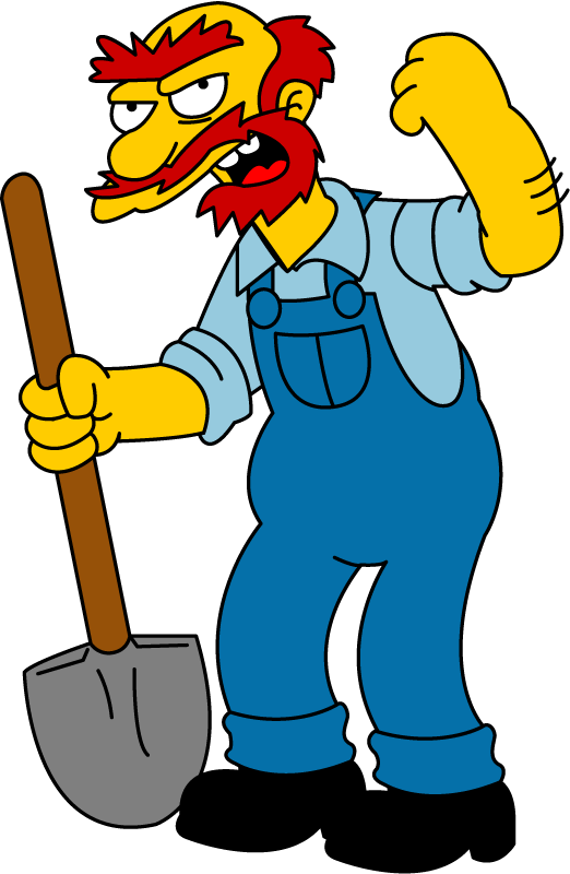 Groundskeeper Willie - Groundskeeper Willie (522x800)