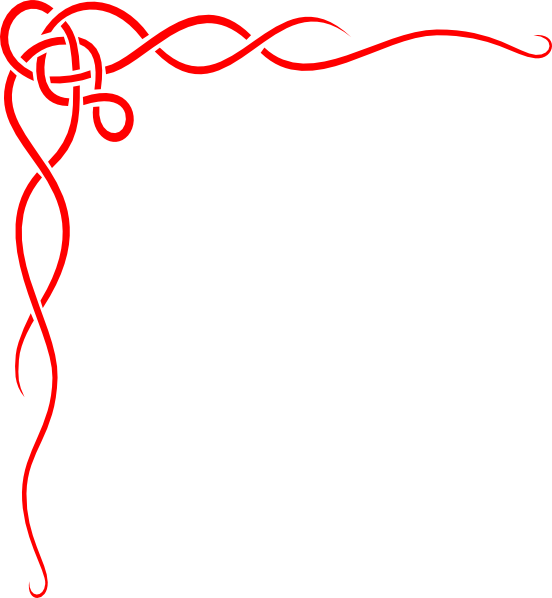 Celtic Vine Red - Background For Microsoft Word (552x598)