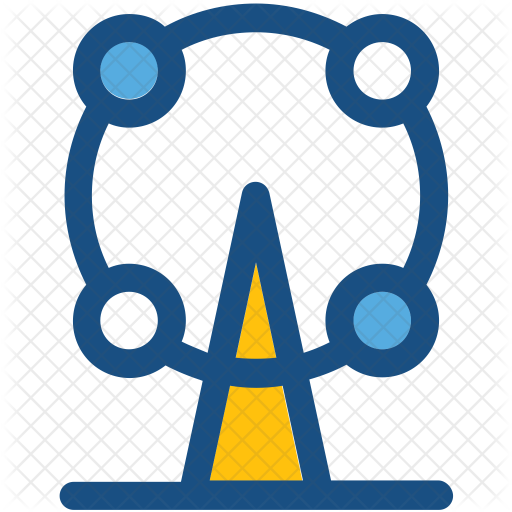 Ferris Wheel Icon - Ferris Wheel (512x512)