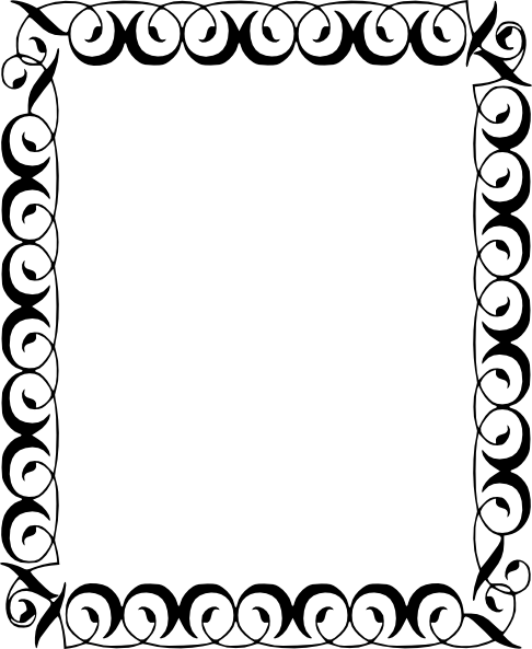 Border Clip Art (486x593)