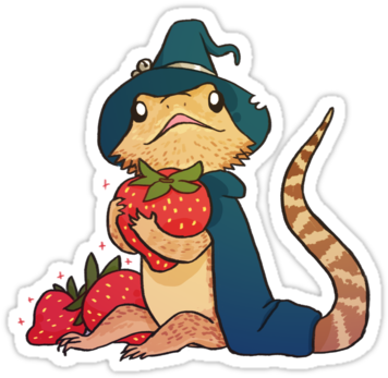 Dragons - Bearded Dragon Art (375x360)