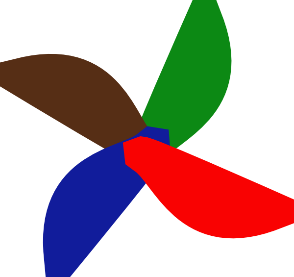 Flower Assign Gilad Colored - Clip Art (600x565)