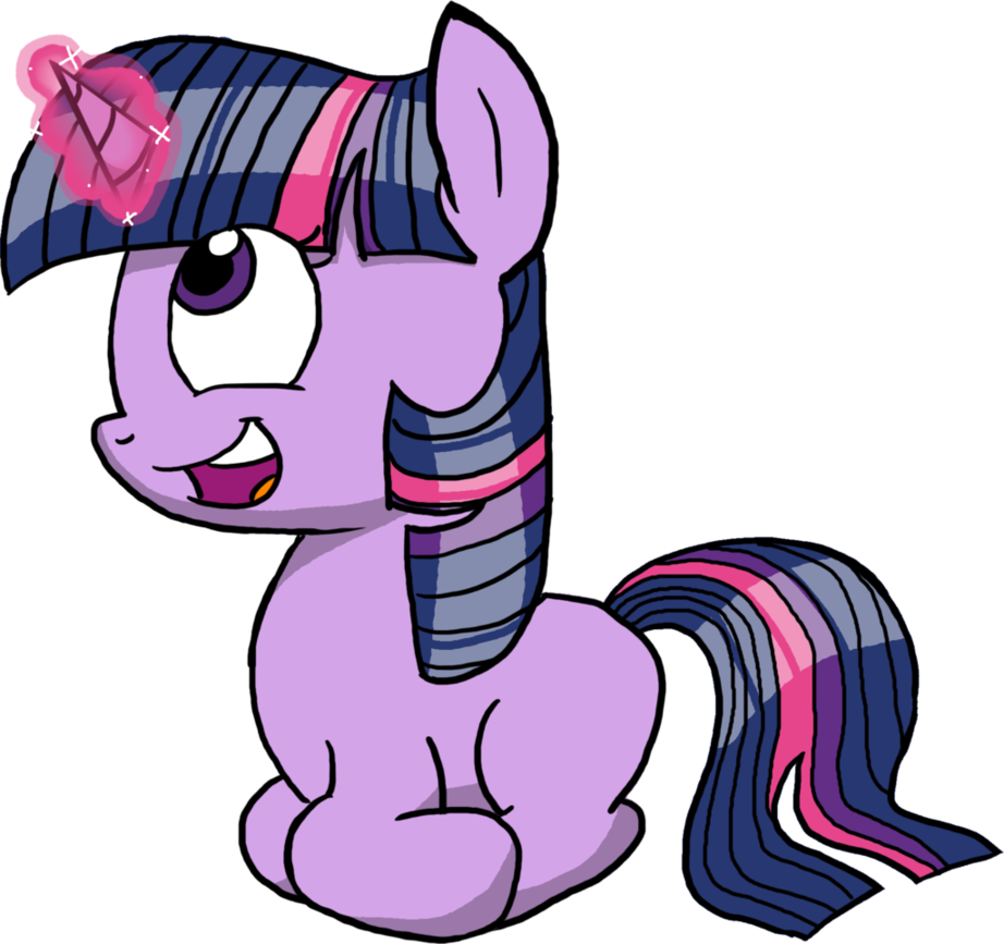 Filly Twilight By Retroneb - Cartoon (922x867)