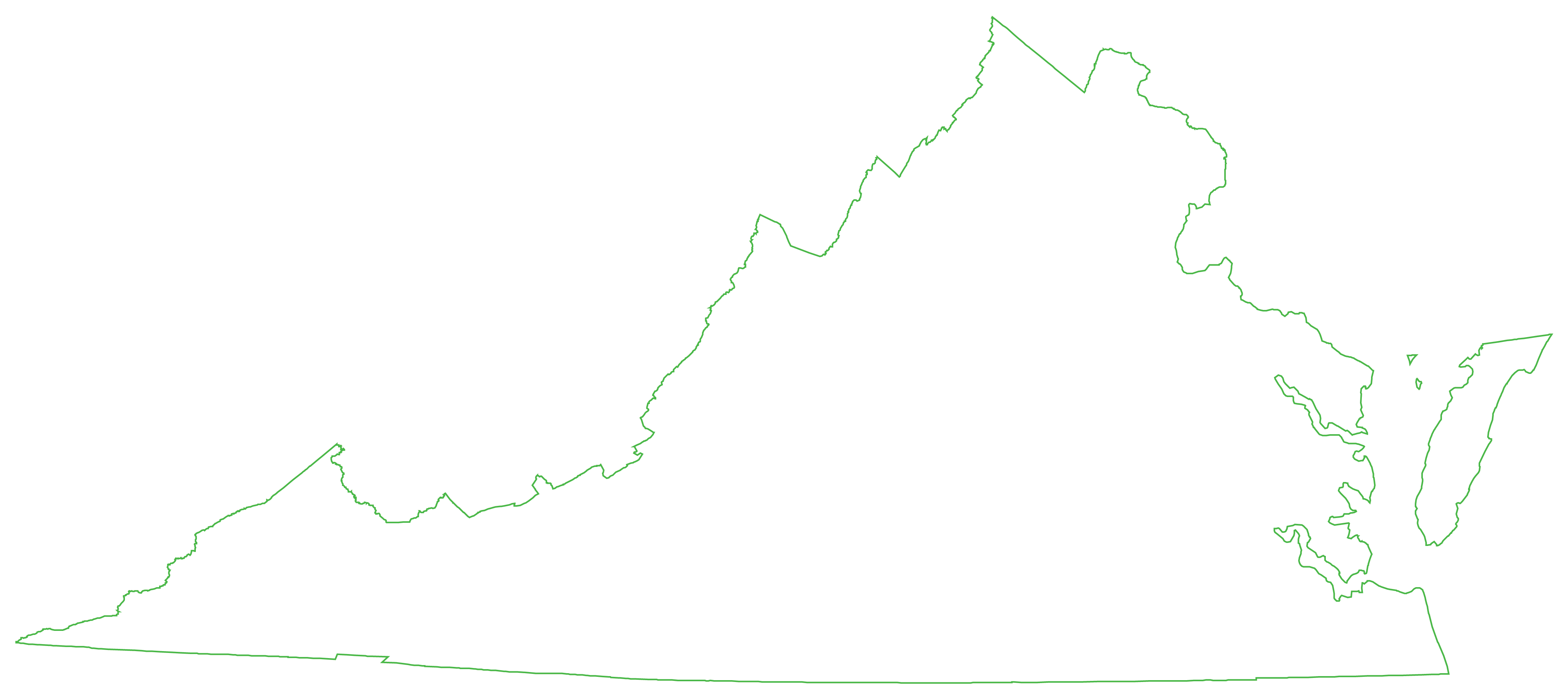 2000 Virginia Election Map (4267x1904)