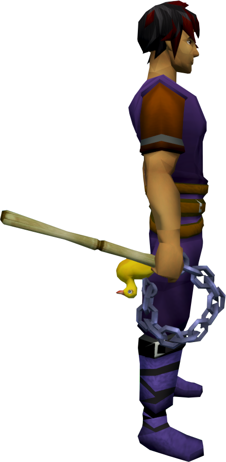 Fayre Hook A Duck Flail Equipped - Hook-a-duck (446x909)